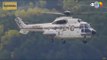 Aterriza en el Valle de los Caídos el primer helicóptero que transportará Franco