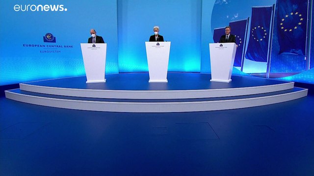 El Banco Central Europeo anuncia la compra de más deuda para agilizar la recuperación