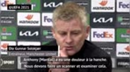 8es - Solskjær donne des nouvelles de Martial