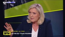 Marine Le Pen sur le parquet national financier: 