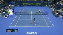 Qatar Open highlights | Basilashvili v Federer