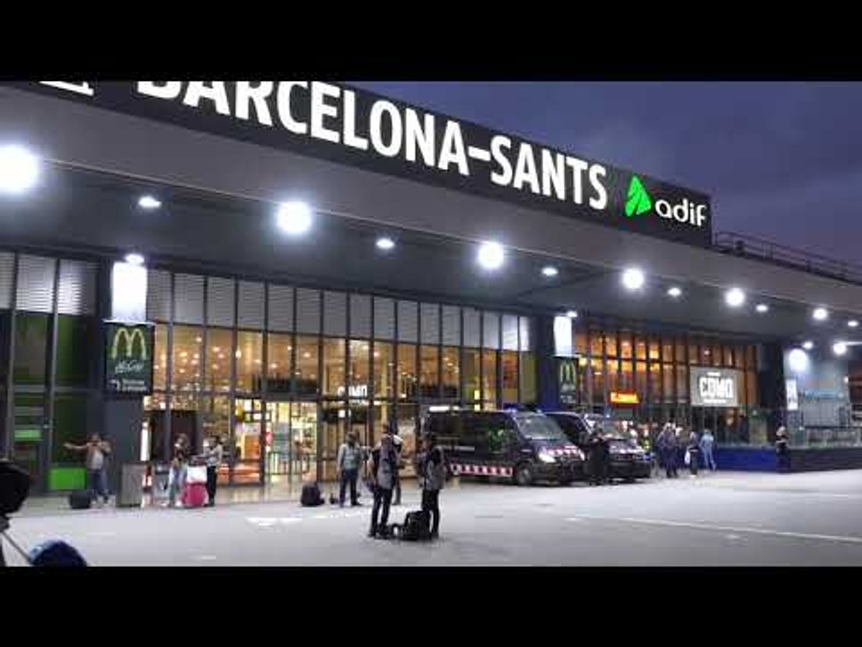 Els Mossos restringeixen els accessos a Sants per la manifestació dels CDR