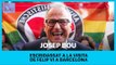 Josep Bou (PP) escridassat per antimonàrquics a la visita del rei Felip VI