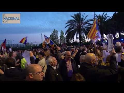 L' aspecte de l'avinguda Diagonal minuts abans de l'inici dels premis Princesa de Girona