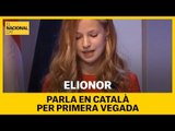 La princesa LEONOR habla en CATALÁN por primera vez