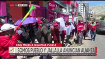Gobernación de La Paz: Flores dice que ganará en primera vuelta, Somos Pueblo habla de una alianza natural con Jallalla