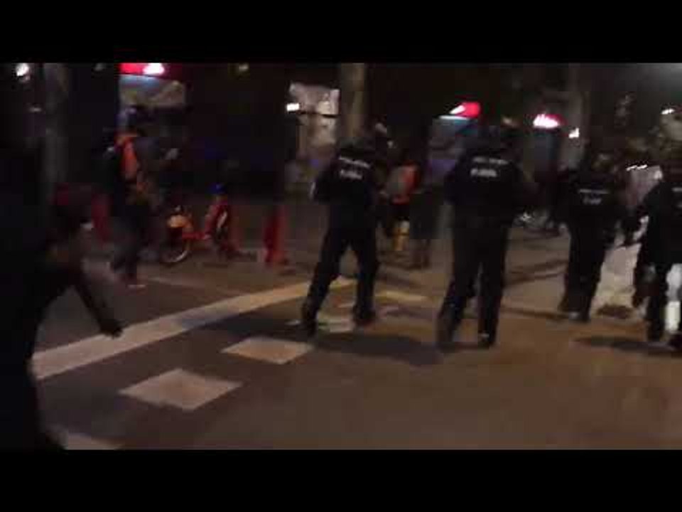 Mossos a peu