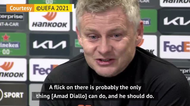 Solskjaer applauds Diallo's goal as a 'great moment'