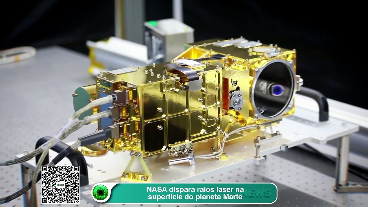 NASA dispara raios laser na superfície do planeta Marte
