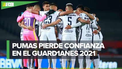 Pumas no tiene una buena racha ¿Su problema es la falta de confianza_