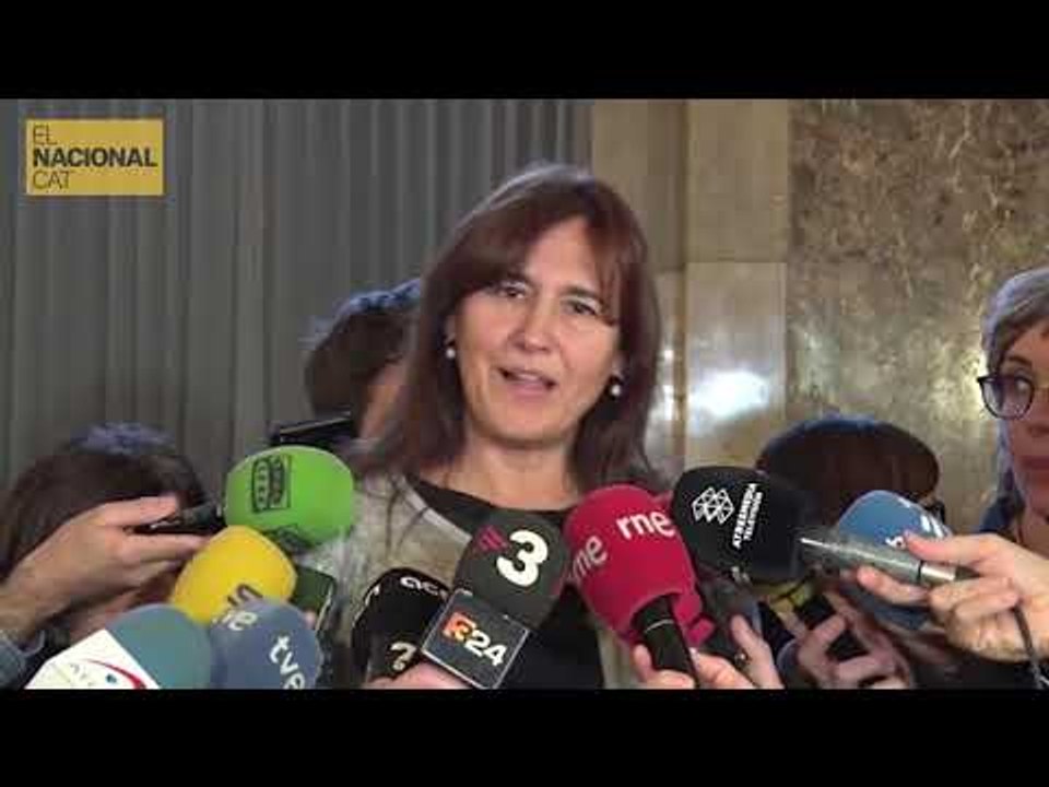 Laura Borràs està decepcionada amb els comuns de Pablo Iglesias