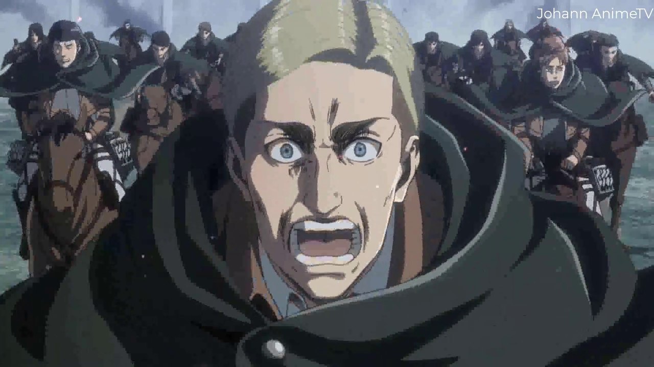 Ultimas Palabras de Erwin Smith - Español Latino - Attack on Titan - Temporada 3 - Episodio 16