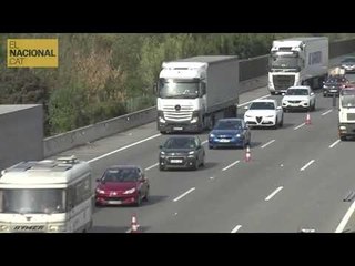 Es reobre parcialment la circulació a l'AP-7 a Girona