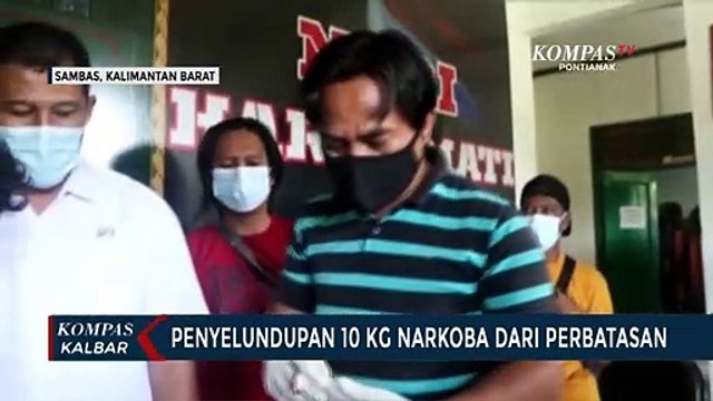 Tim Gabungan di Perbatasan Gagalkan Penyelundupan 10 Kg Narkoba