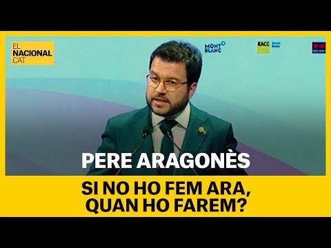 Si no ho fem ara, quan ho farem? . El missatge de PERE ARAGONÈS a favor del diàleg amb el PSOE