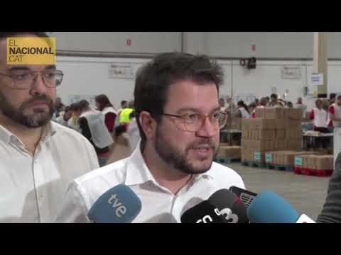 Pere Aragonès diu que espera que els pressupostos generals s'aprovin aviat