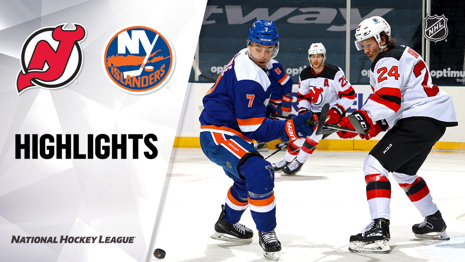 New Jersey Devils vs. New York Islanders Hockey