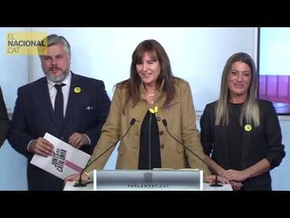 Laura Borràs replica al PSC que Catalunya no necessita el seu permís per reconèixer que és una nació