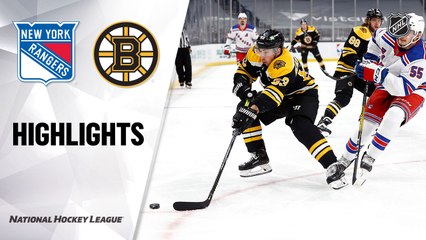 Rangers @ Bruins 3/11/21 | NHL Highlights