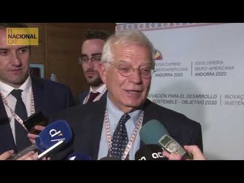 Borrell diu que espera poder ajudar a Andorra a tancar aviat un acord d'associació amb la UE