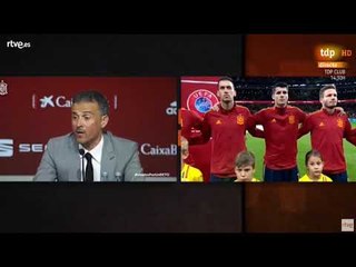 LUIS ENRIQUE: "Es una manera perfecta de ver quién es mi amigo y quién, no"