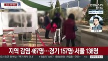 나흘째 400명대 확진…현행 거리두기 2주 더 유지