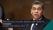 Democrats muscle ahead with Biden's health secretary pick, and other top stories in health from March 12, 2021.