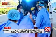 Essalud: Inauguran Villa Rebagliati con 152 camas para pacientes con COVID-19