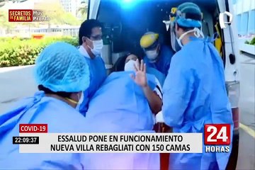 Download Video: Essalud: Inauguran Villa Rebagliati con 152 camas para pacientes con COVID-19