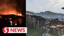 Fire on Gaya island leaves over 200 homeless