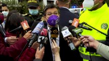 Alcaldesa de Bogotá, blanco de críticas por denunciar violencia de 