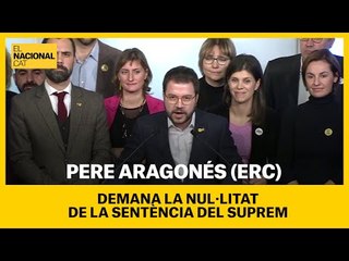 Video herunterladen: ERC demana la nul·litat del judici i la llibertat immediata de Junqueras