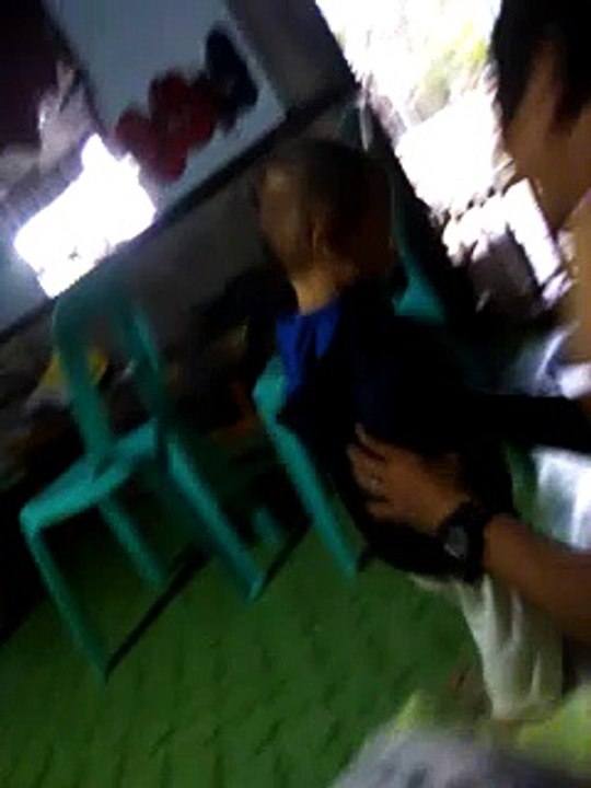 my son dancing