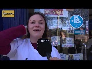 Laura Puentes, responsable de l'administraició de loteria que ha venut el Gordo: "és un orgull"