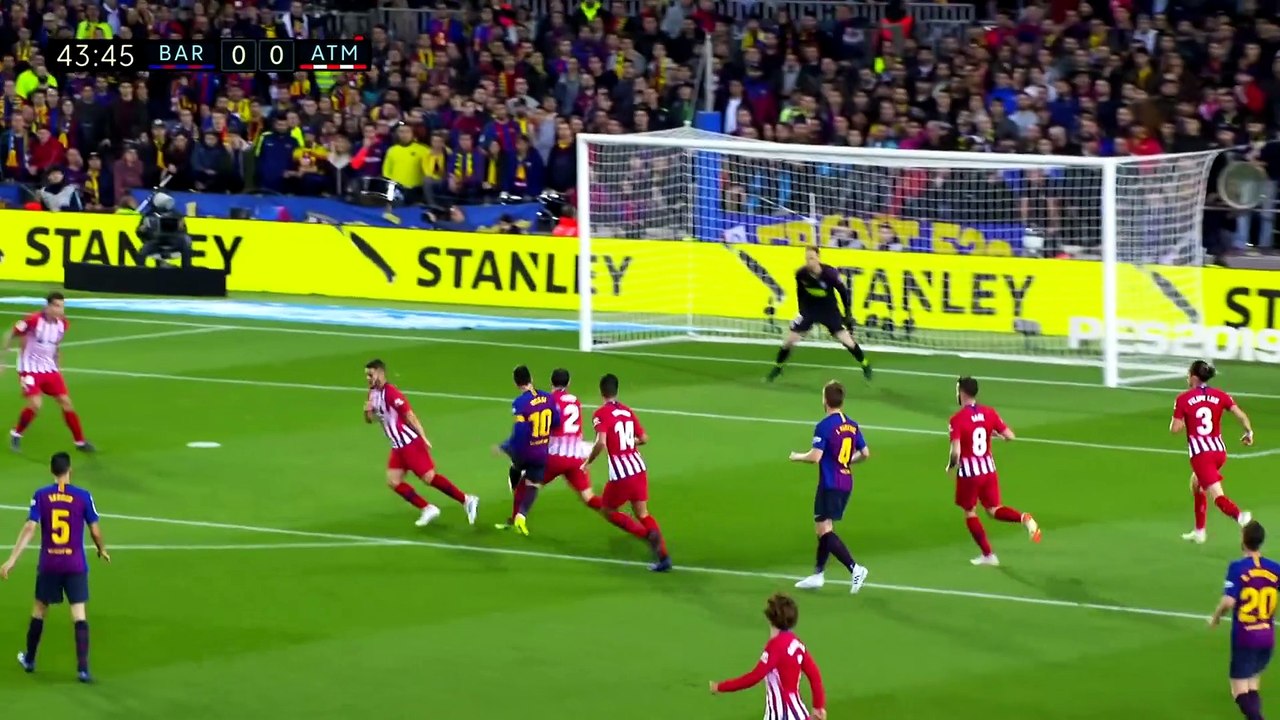 677. Lionel Messi vs Atlético de Madrid (Home) 18-19