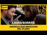 INVESTIDURA SÁNCHEZ | Laura Borràs anuncia que marchan del pleno