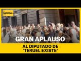 INVESTIDURA SÁNCHEZ | Gran aplauso al diputado de Teruel existe