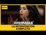 INVESTIDURA SANCHEZ | La interveción completa de Inés Arrimadas (C's)