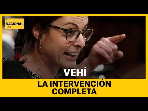 INVESTIDURA SANCHEZ | La interveción completa de Mireia Vehí