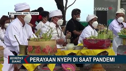 Upacara Melasti Sambut Hari Raya Nyepi di Tengah Pandemi