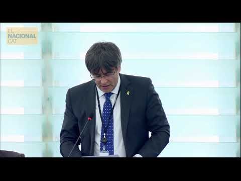 PARLAMENT EUROPEU | Puigdemont reivindica la llibertat dels presos a l'Eurocambra