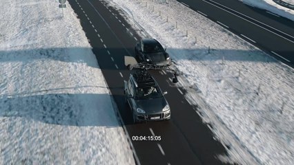 The rigorous test of the Porsche Taycan Cross Turismo prototype