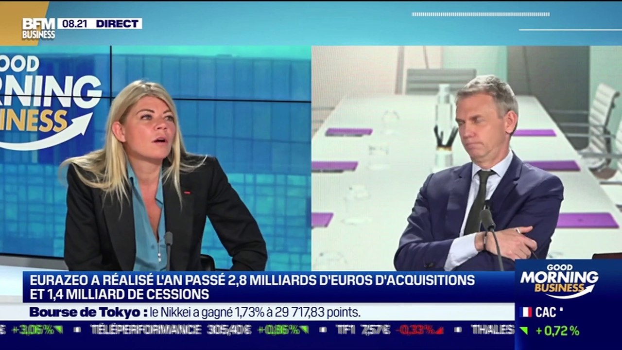Virgine Morgon (Eurazeo) : Eurazeo dans le rouge en 2020 malgré un rebond au 2ème semestre - 12/03