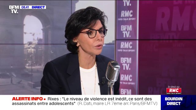 Rachida Dati préfère poursuivre pénalement les parents si la délinquance d'un enfant ressort de la responsabilité des parents