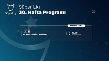 (VİDEO GRAFİK) - Süper Lig'de 30. haftanın programı