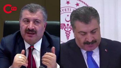 Bakan Koca'dan iki farklı açıklama! Sosyal medyada tepki çekti