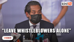 Khairy: I have asked IGP not to punish whistleblowers redo