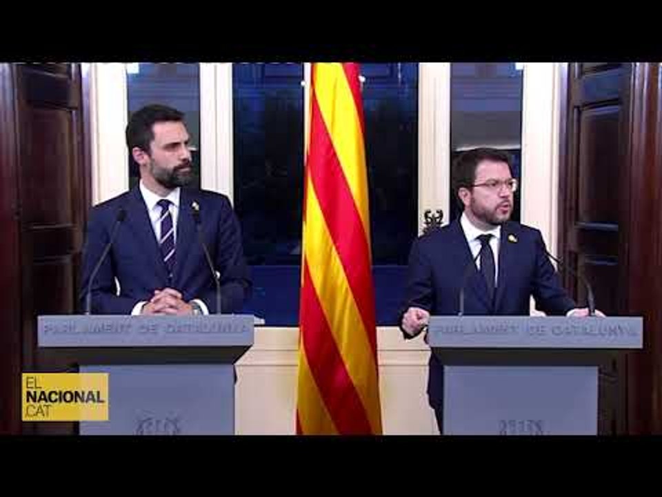 Aragonès reclama "generar consens" i no "prioritzar els interessos dels partits"