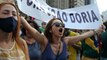 As coronavirus surges, lockdown protests rattle Brazil
