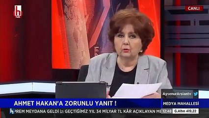 Ayşenur Arslan'dan Ahmet Hakan'a yanıt: Benimle uğraşacağına sendikalı oldukları için Hürriyet'ten atılan arkadaşlarımız için uğraşsana